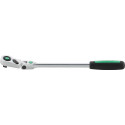 Cliquet articulé 517QR 1/2 po. nombre de dents 80 longueur 416 mm Poignée bicomposant STAHLWILLE