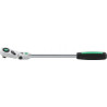 Cliquet articulé 517QR 1/2 po. nombre de dents 80 longueur 416 mm Poignée bicomposant STAHLWILLE