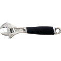 Clé à molette 9029C maxi. 32 mm longueur 170 mm avec Degrés.de réglage manche pla