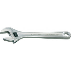Clé à molette 60 CP 10 maxi. 30 mm longueur 255 mm avec Degrésuation de réglage GE