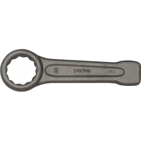 Clé polygonale à frapper 838 ouv. de clé 75 mm longueur 330 mm acier traité PADR