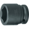 Jeu d'embout de clé à douille forte démult. K 19 1/2 po. ouv. de clé 22 mm L. 38 mm