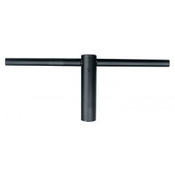 Clé à douille carrée DIN 904 taille 12 mm longueur 100 mm béquille 250 x 12 mm A