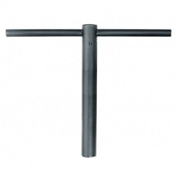 Clé à douille carrée DIN 904 L taille 10 mm longueur 200 mm béquille 200 x 11 mm
