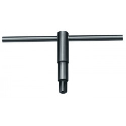 Clé à emmancher carrée DIN 905 taille 7 mm longueur de la tige 80 mm AMF