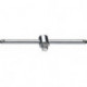 Poignée transversale avec coulisseau 404 1/4 po. longueur 115 mm STAHLWILLE