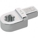 Outil à emmancher 732TX/10 E 6 ouverture de clé E6 9 x 12 mm acier allié au chrome CV STAHLWILLE
