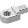 Outil à emmancher 732TX/10 E 6 ouverture de clé E6 9 x 12 mm acier allié au chrome CV STAHLWILLE