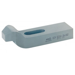 Fer de serrage DIN 6316 pour rainure à T 16 + 18 mm longueur 125 mm AMF