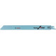 Lame de scie sabre S 1122 BF L.225mm B.19mm TPI 14 18mm geschr.gefr.2 St./Karte