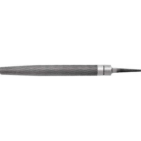 Lime d'atelier DIN 7261 L. 100 mm coupe transv. 104 x 25 mm coupe 1 demi-rond