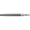Lime d'atelier DIN 7261 L. 100 mm coupe transv. 104 x 25 mm coupe 2 demi-rond