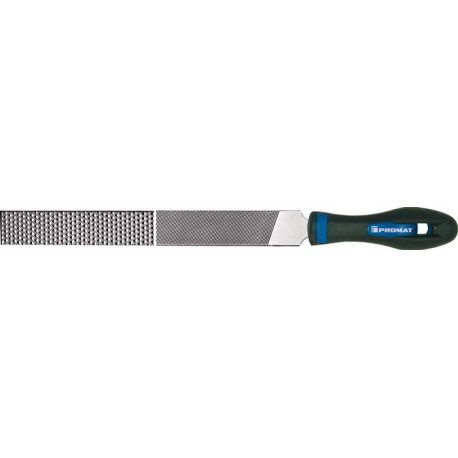 Lime-râpe DIN 7261 L. 150 mm coupe transv. 16 x 4 mm coupe 1 Ergonomique bicomposant PROMAT