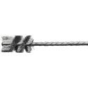 Brosse à buses D. 8 mm tige 32 mm épaisseur de fil 012 mm acier 25 mm LESSMANN