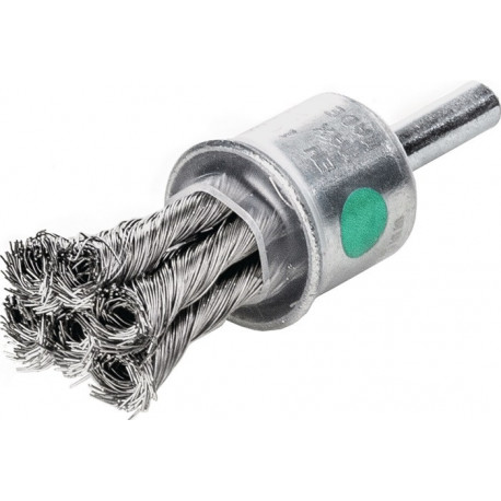 Brosse pinceau D. 19 mm épaisseur de fil 035 mm VA LESSMANN