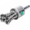 Brosse pinceau D. 22 mm épaisseur de fil 035 mm VA LESSMANN