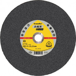 Disque à tronçonner A 46 N Supra D125x25 mm contre-coudé aluminium perçage 222 (Par 25)