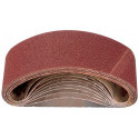 Bande abrasive L. 533 mm l. 75 mm granulation 60 pour bois/métal corindon (Par 10)