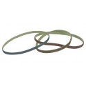 Bande abrasive en non-tissé SCXF longueur 610 mm largeur 13 mm very fine 400 ble (Par 20)