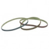 Bande abrasive en non-tissé SCXF longueur 610 mm largeur 13 mm very fine 400 ble (Par 20)