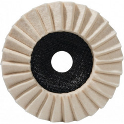 Disque à lamelles de polissage D. 115 mm D3 H25 soft PROMAT