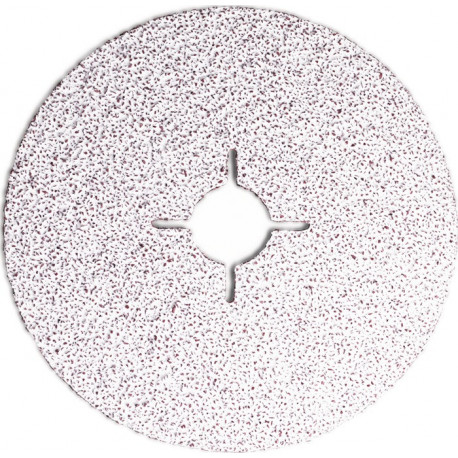 Disque en fibres XF733 D. 115 mm granulation 36 aluminium grain céramique VSM (Par 50)