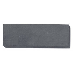 Pierre d'établi L150xl50xH25 mm carbure de silicium moyen gris dans le carton MÜLLER