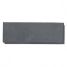 Pierre d'établi L150xl50xH25 mm carbure de silicium moyen gris dans le carton MÜLLER