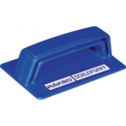 Cale à poncer à poignée pour tapis en laine d’acier largeur 8 cm longueur 14 cm RAKSO