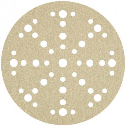 Disque abrasif adhésif PS 33 CK GLS 1 150 mm granulation 60 pour vernis corindon nombre de trous 8 + 1 KLINGSPOR (Par 100)