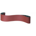 Bande abrasive CS 310 X L. 2000 mm l. 75 mm granulation 80 pour acier/fonte cori (Par 25)