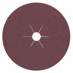 Disque en fibres CS 561 D. 115 mm granulation 36 pour bois/métal corindon KLINGS (Par 25)