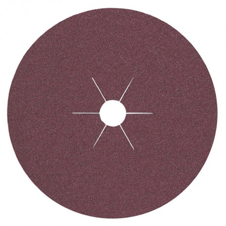 Disque en fibres CS 561 D. 115 mm granulation 36 pour bois/métal corindon KLINGS (Par 25)