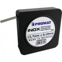 Clinquant épaisseur 007 mm INOX longueur 5 m largeur 127 mm
