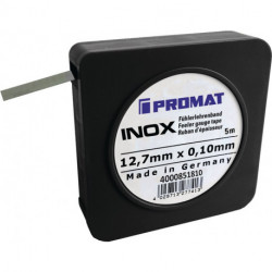 Clinquant épaisseur 012 mm INOX longueur 5 m largeur 127 mm