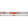 Niveau à bulles EUROSTAR 690 E 60 cm aluminium argent ± 05 mm/m BMI