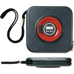 Mètre-ruban de capsule 555 longueur 20 m largeur de bande 10 mm mm/cm EG II rég