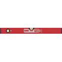 Niveau à bulles SUPERSTAR 200 cm aluminium rouge ± 05 mm/m avec aimant BMI