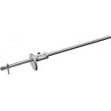 Trusquin 500 mm rond lecture 010 mm