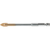 Foret pour le verre/le carrelage D. 5 mm longueur totale 105 mm