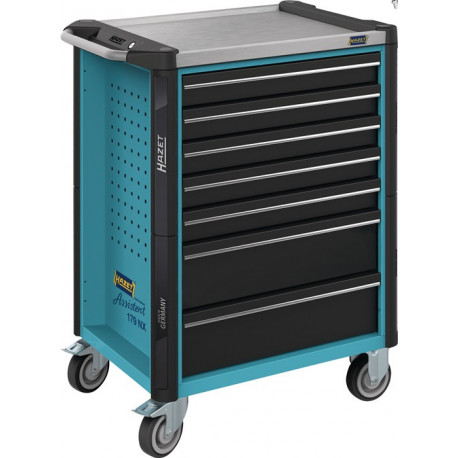 Servante d’atelier 179NX-7/137 l.785xP518xH1020 mm 450 kg 7 tiroirs 137 pièces tôle d’acier HAZET