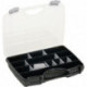 Mallette de rangement l.460xP350xH81 mm maxi. 25 comp. 21 cloisons sép. libres t