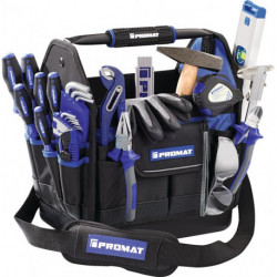 Trousse à outils Universeel 27 pièces 27-pcs. assortiment artisanat résistante à l’eau PROMAT