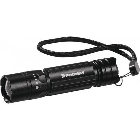 Lampe de poche à LED 70 lm dragonne 1 x AA pile Mignon 80 m 80 m PROMAT