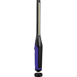 Lampe baladeuse à accu à LED 3,7 V 2600 mAh Li-Ion 7+3 W 60-650 lm temps de chargement 4 h PROMAT