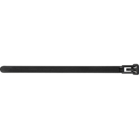 Serre cables longueur 300 mm largeur 48 mm polyamide noir 100 piècesh