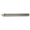 Fraise à graver profilé D D. 6 mm carbure monobloc Longueur totale 75 mm WERNER (Par 5)