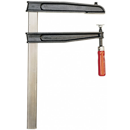 Presse à vis serrage profond TGNT envergure 1000 mm col de cygne 250 mm manche en bois 40 x 11 mm BESSEY