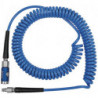 Set de tuyaux spiralés D. intérieur 8 mm D. ext. 12 mm longueur 6 m raccord de s