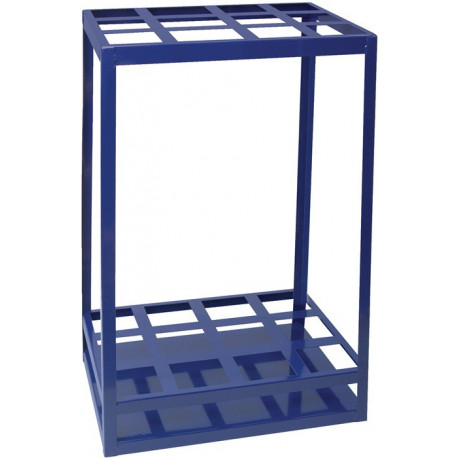 Support pour tiges filetées LOGS 70 H650xl540xP390 mm bleu RAL 5022